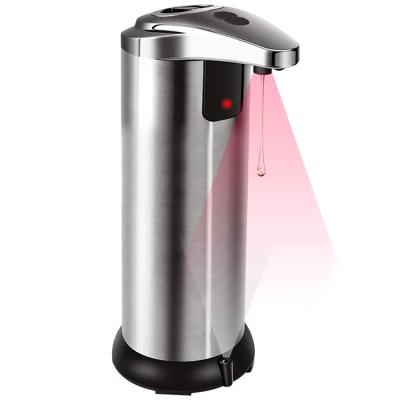 China Foam Soap Dispenser Factory Wholesale--High Quality Refillable Automatic Plastic Lotion Pump Liquid Soap Dispenser for sale