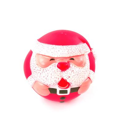 China Sustainable Hot Sale Santa Claus Christmas Dog Toy Hot Sales Dog Toy For Pet for sale