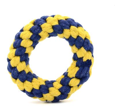 China Sustainable Wholesale Luxury Pastel Durable Molar Rope Chew Toys For Large Dogs for sale