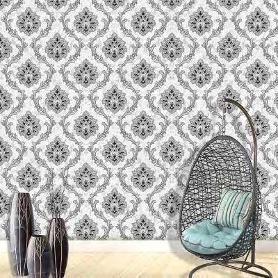 China Waterproof+ECO-Friendly Flower High Quality Paper Wallpaper Decor Bedroom 3d Base PVC Wallpaper for sale