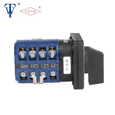 China YZTW LW26-32 0-Y-D star delta switch for generator changeover rotary cam switch LW26-32A for sale