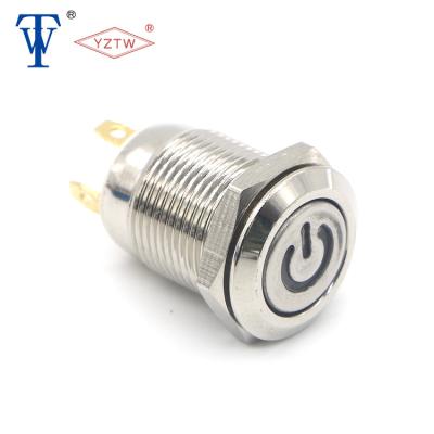 China Terminal 1NO1NC Momentary 6 Volt Push Button Switch for sale