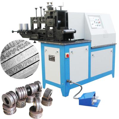 China DH-DL60A WROUGHT IRON METAL FLAT BAR Process AUTO COLD ROLLING EMBOSSING MACHINE for sale