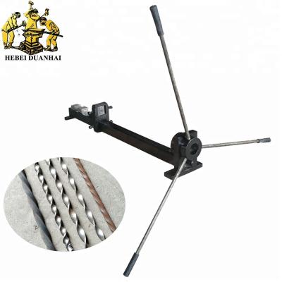 China DH-SN Manual Wrought Iron Square Steel Bar Twist Steel Hand Tool for sale