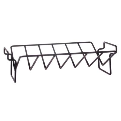 China Corrosion Resistance V Shape Rib BBQ Grill Nonstick Coating Rack for sale