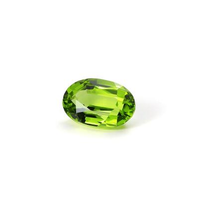 China Birefringence and Pleochroism CS Gems Loose Gemstones Olive Green Grc Ngtc Third Appraisal Natural Rough Olivine Peridot Oval Stone Loose Gemstones Original for sale