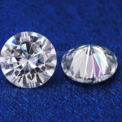 China Kalala Diamond Price Per Carat 1Ct 3Mm High Quality Round High Quality Round Moissanite Cs Refractive And Scattering Index for sale