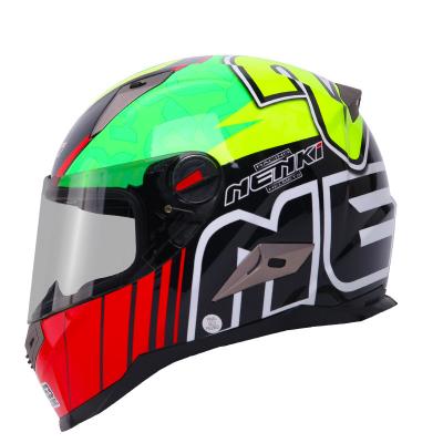 Китай High Quality Sun Shield Motorcycle Full Face Riding Helmet New DOT Approved Breathable Anti-fall Motorbike Motocross Racing Bar FF863 продается