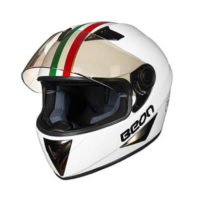 China Sun Shield Helmet Motorcycle Full Face Clear&Tinted Visor Road Racing Motorcycle Helmet 502 Compatible for sale