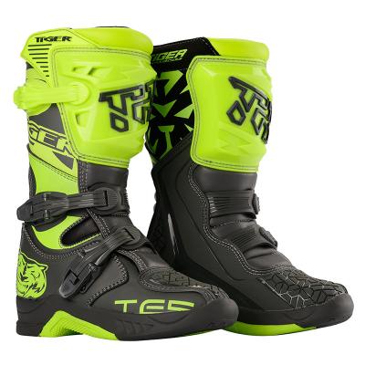 China Wholesale Anti-UV Motorcycle Motocross Boots Kids Risk Protective Boots Motorcycle Shoe Protector Shoes TE006 for sale