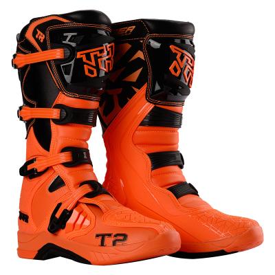 China High Quality Anti-UV Leather Motorcycle Gear Biker Shoes Racing Motorcycle Women Boots 2023 for sale