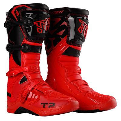 중국 Motocross Anti-UV Boots Motor Bike Racing Shoes Motorcycle Riding Boots Sports Shoes Moto Waterproof Shoes Mens Biker Boot 판매용