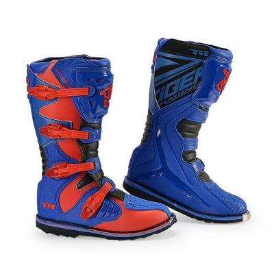 China Anti-UV Motor Bike Racing Shoes Waterproof Motorcycle Riding Boots Sport Shoes Moto Shoes Men's Biker Long Boots for sale