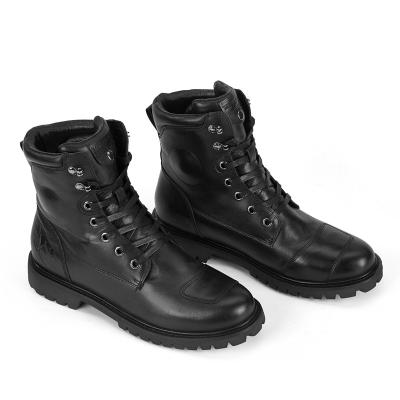 Κίνα Men's Outdoor Motorcycle Boots Motorcycle Protectors Wholesale Deodorization F1 Non-slip Waterproof Genuine Leather Riding Shoes προς πώληση