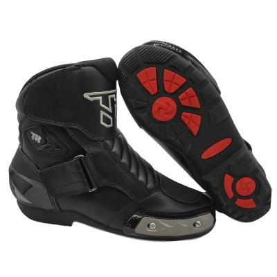 Κίνα Deodorization Four Seasons Motorcycle Riding Boots Men's Road Riding Leather Shoes Cushioning Motorcycle Equipment Designer Custom Boots A1 προς πώληση