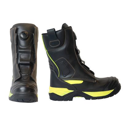 중국 Steel Toe Safety Shoes Work Boots Rescue Safety Shoes Anti-Static Fire Retardant Anti-Static Fire Fighter Boots1107 판매용