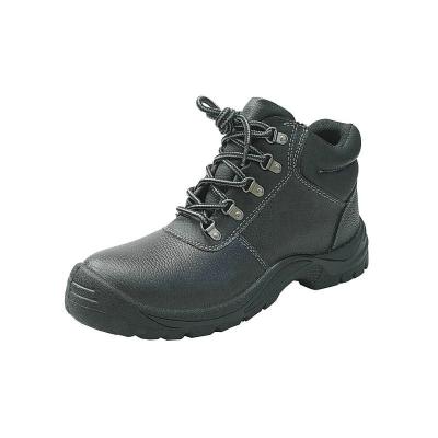 中国 Genuine Leather Steel Toe Cap Men's Labor Safety Boots Ankle Boots CE Steel Toe Shoes Waterproof Leather Work Boots 958 販売のため