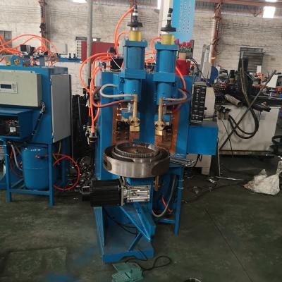 China Factory Wire Fan Radial Guard Double Middle Ring Welding Machine for sale