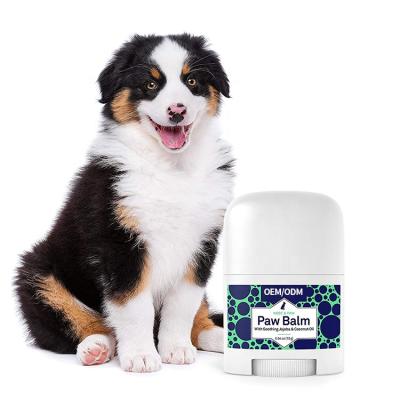 China Moisturizing Natural Herbal Private Label Formula Pet Care Moisturizing Protection Max Dog Pet Paw Balm for sale