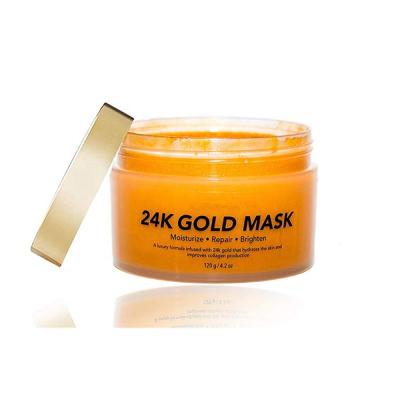 China Moisturizer Private Label Skin Care Face Mask 24k Gold Mask Lift Firm Mask for sale