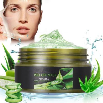 China Moisturizer Private Label Blackhead Remover Mask Blackhead Peel Aloe Vera Extract Facial Mask Face Mask for sale