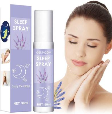 China Relax Private Label All Natural Sleep Aid , Lavender Aromatherapy To Relax And Rest Stress Deep Sleep Aromatherapy Pillow Mist Spray for sale