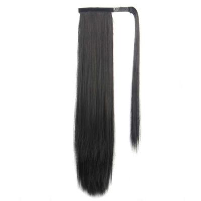 China Best Silky Straight Wave Straight Curly Ponytail For Women Colored Drawstring Ponytail Hair Extension for sale