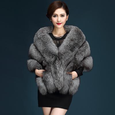 China 2021 New Design Winter June Faux Fox Fur Trim Scarf Women Warm Thermal Grid Scarves Shawls 135-175cm for sale