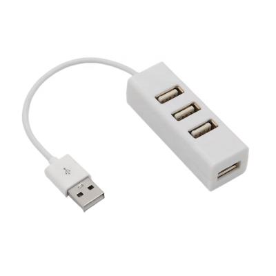 China Mini Splitter USB 2.0 HUB 4 Ports Adapter Supplement For PC Laptop Macbook U Disk High Speed ​​Drive Y05 for sale