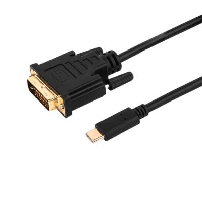 China COMPUTER Type C Adapter 1080P To DVI Converter 1.8m Cable For External Laptop UHD Video Projector for sale