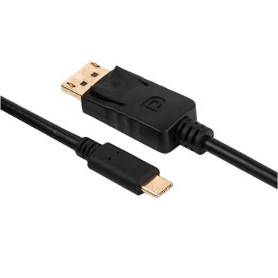 China COMPUTER 4k Gold Plated 1.8m Male To Male USB 3.1 To Displayport Converter Type C To DP Cable for sale