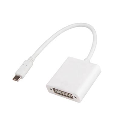 China USB 3.1 Type C COMPUTER Video Adapter Cable Connector USB-C 4K HDTV DVI Converter for sale