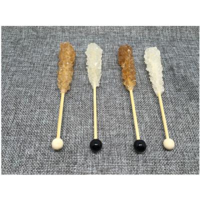 China Eco-friendly Colored Crystal Rock Sugar Stick for sale