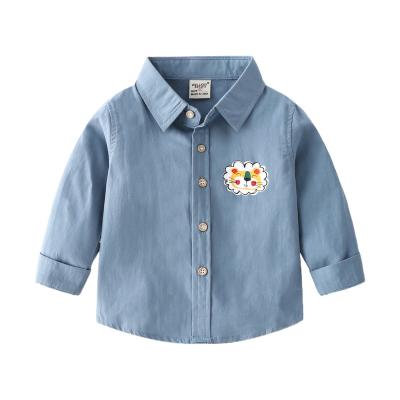 China Wholesale QUICK DRY Autumn long sleeve custom printing kids clothes cotton boy shirts kids plaid shirt for sale