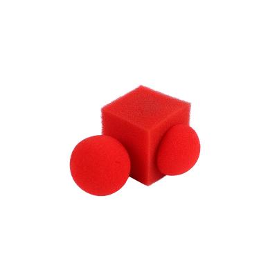 China Easy Making Cube Hot Selling Magic Sponge and Balls Trick Classic Easy Magic Trick for Kids and Young Magicians for sale