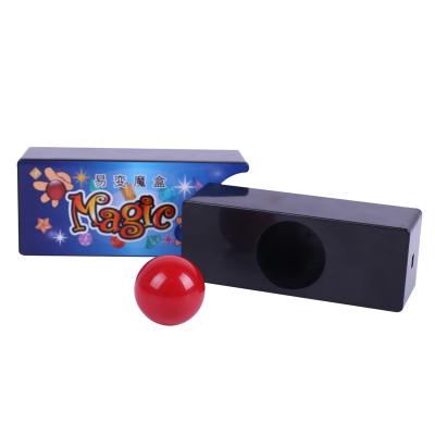 China Easy To Make High Selling Funny Instruments Kids Toys Changeable Magic Box Turning Red Ball To Blue Ball Props Magic Tricks Classic Toys for sale