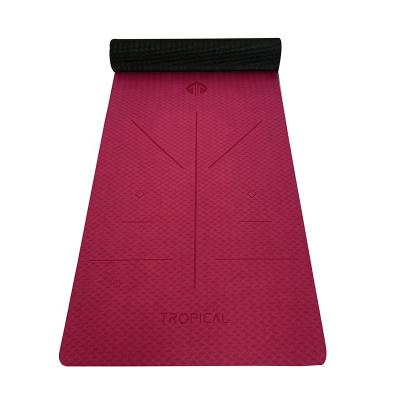 China Customized eco-friendly logo and paint gym fitness equipment with bag, eco-friendly customized logo and paint, varley band yoga mat in price of factory wholesale for sale