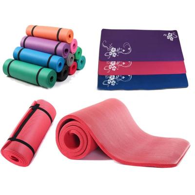 China Logo Customized Eco Natural Rubber Yoga Mat Waterproof Washable Durable Anti-Slip NBR Moon Print For Gym Exercise Fitness for sale