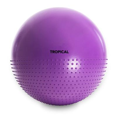 China Durable Custom Printed Anti-shatter Gym Fitness Equipment Yoga Massage Ball for sale