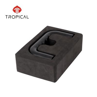 China Foam Eco Eva PVC Materials Non-Toxic ABS Handle Detachable Strong Pump Stands Up Yoga Block With Custom Logo for sale