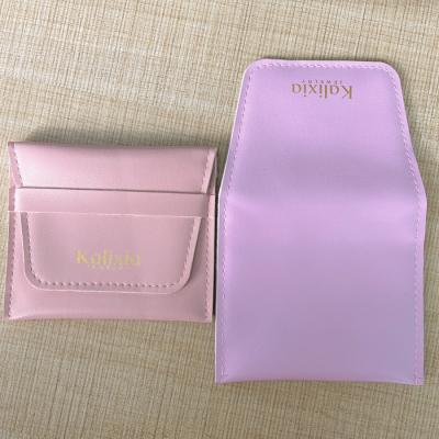 China PU Faux Leather Jewelry Bag Velvet Pouch Pouch Leather Jewelry Pouch For Jewelry for sale