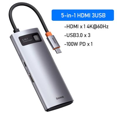 China USB C Hub USB C Hub USB 3.0 Type C Adapter 4K 30Hz HD PD 100W Port HUB Dock SKU 11 in 1 for Laptop USB Splitter by Macbook Pro for sale