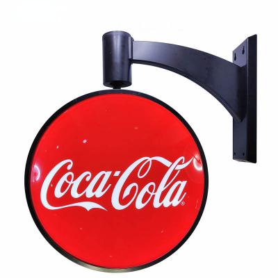 China Outdoor Waterproof Wall Mounted Store Advertising Light Box Rotating Signage Custom Outdoor Beer Sign led lightbox for sale