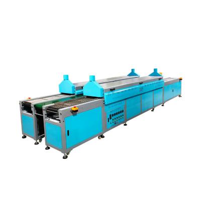 China Automatic Electric Oven Shoe Making Machines And Factory Toy Tunnel Energy Saving Plate Rubber Plant Baking Materials for sale