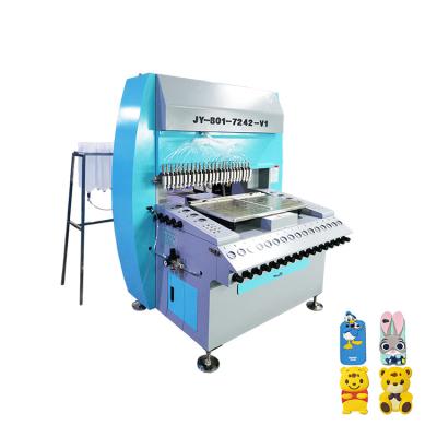 China Stores Printing Magnets Bag Making Machinery Rubber Clothing Heat PVC Patch Cap Logo Equipment Plastic Dispensing for sale