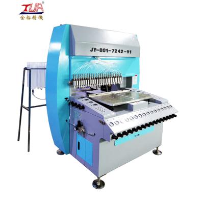 China JY-B03 Full Automatic Plastic Sheet PVC Rubber Key Chain Making Machine for sale