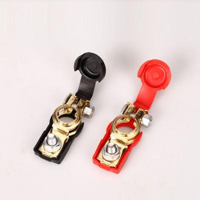 China Auto Parts Car Crimp Copper Battery Terminals Waterproof Plastic Battery Cable Terminal With Safety Connector for sale