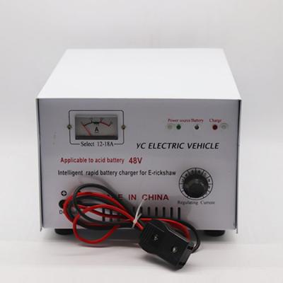 China Farm Motorcycle Tractor Auto Motorcycle 12V 24V 48V Universal Rechargeable Electric Car Charger Portable Battery Charger for sale