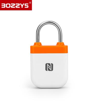 China ABS+PC Fingerprint Mini Rechargeable Fingerprint Padlock Fingerprint Padlock With Sensor Keyless Padlock for sale