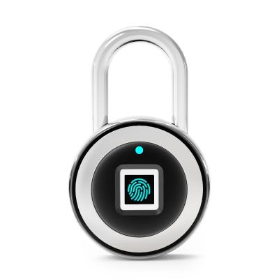 China Body: 6061 Alloy BOSHI Smart Digital Hotel Smart Lock Electronic Fingerprint Luggage Padlock for sale